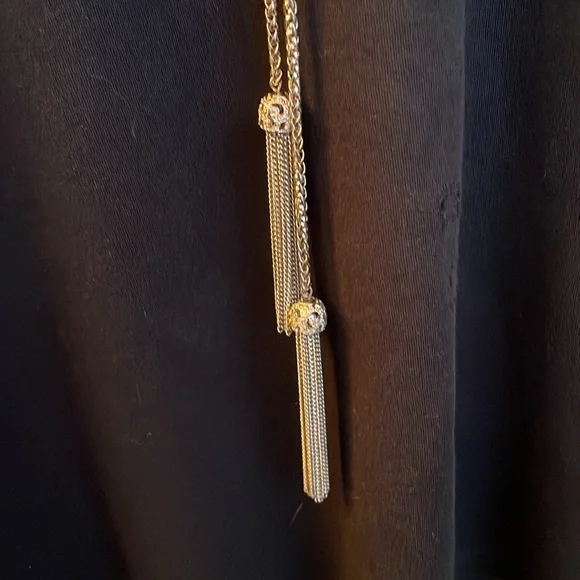 NWT Tassel necklace that can be worn long, short, braided, as a belt -42” chain - Picture 5 of 7